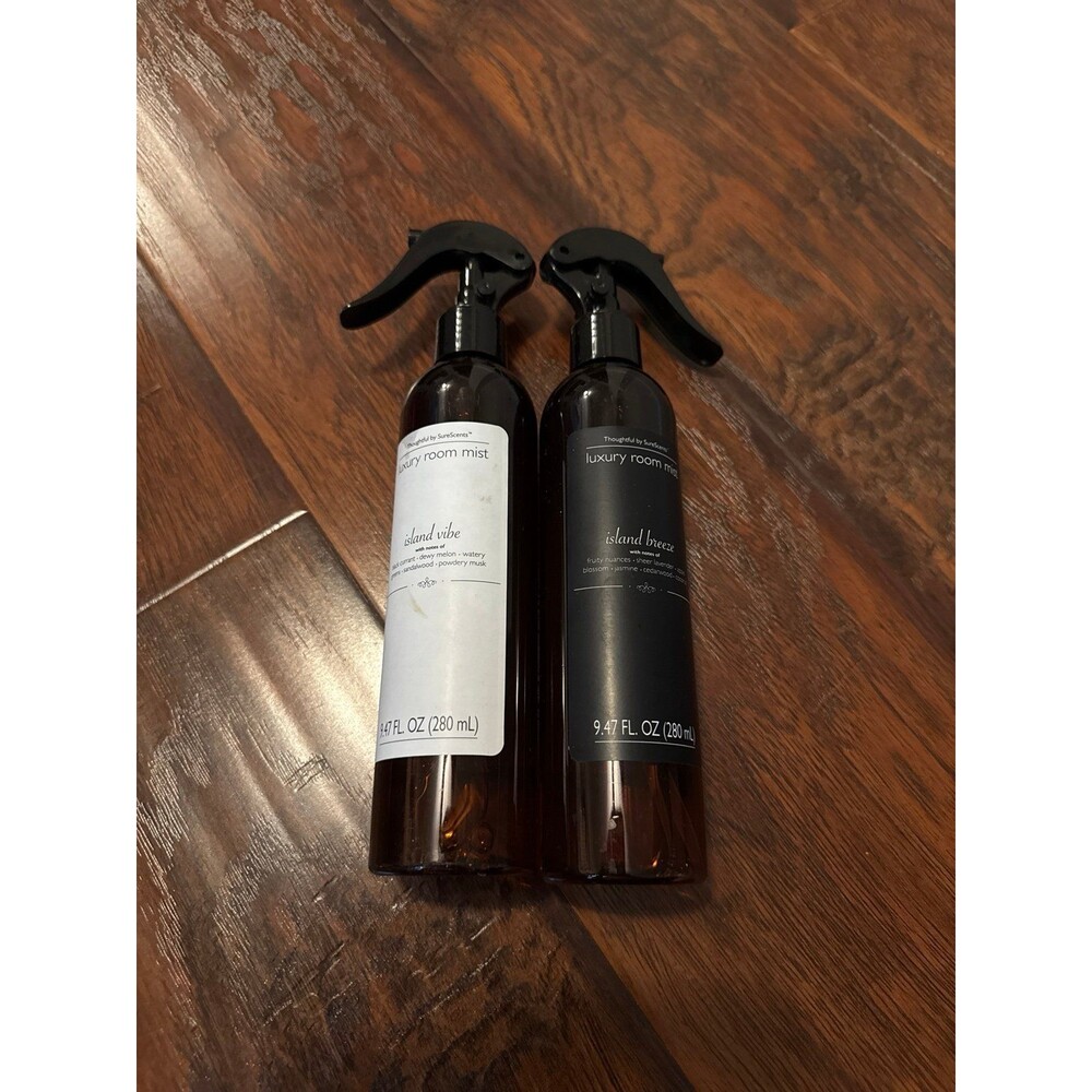 Luxury Room Mist Spray Set – Island Breeze & Island Vibe Home Fragrance